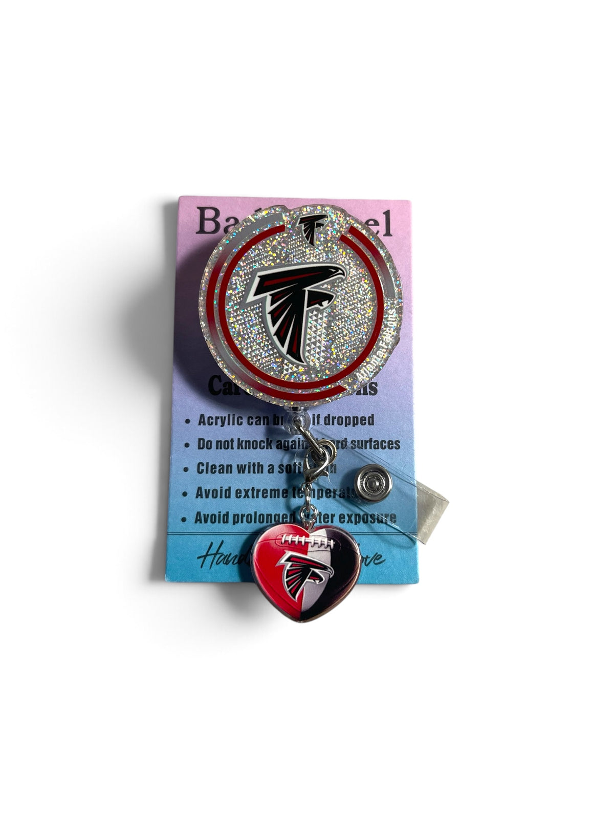 Atlanta Glittery Falcons Badge Reel (