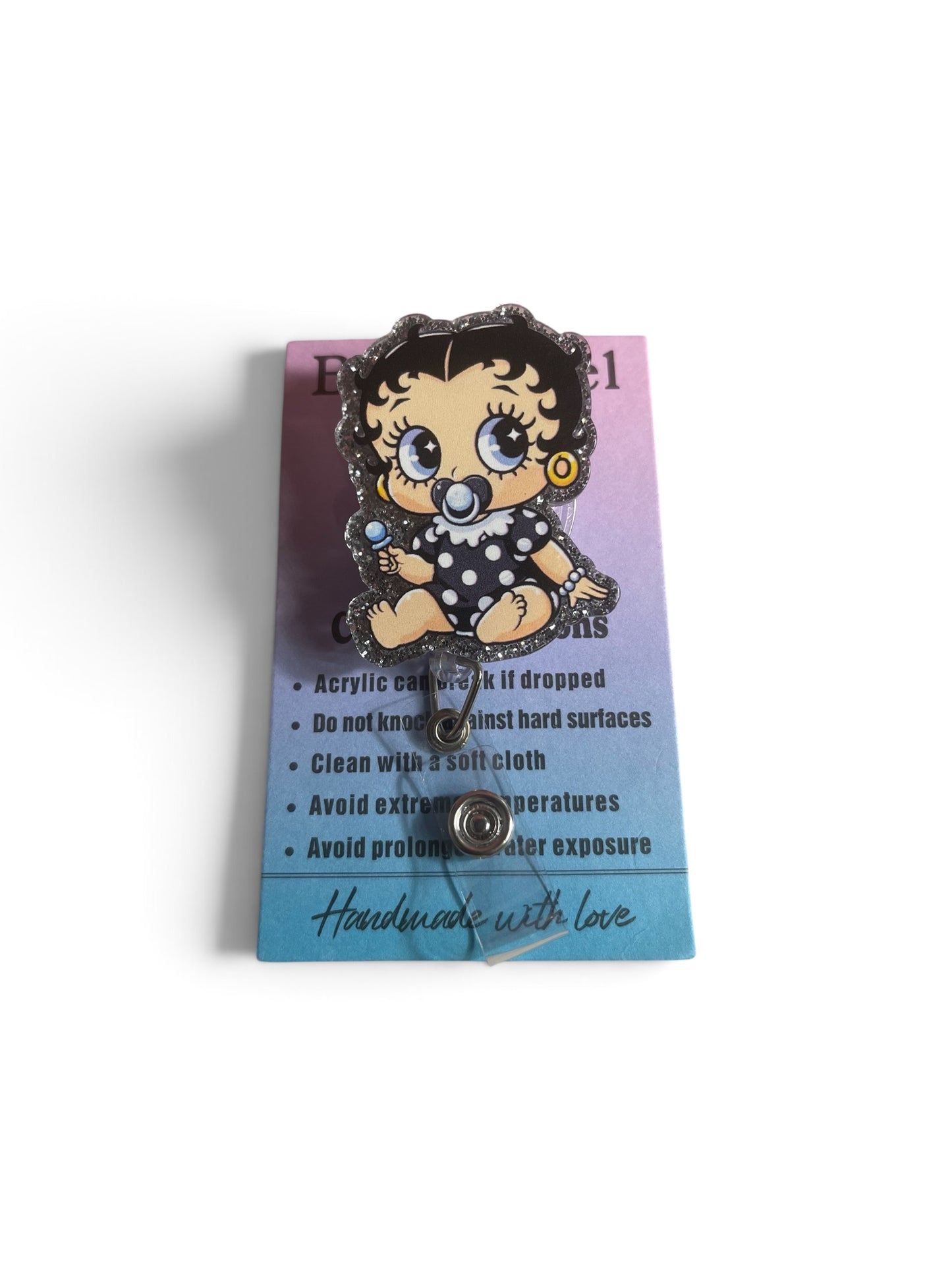 Betty Boop Baby Badge Reel