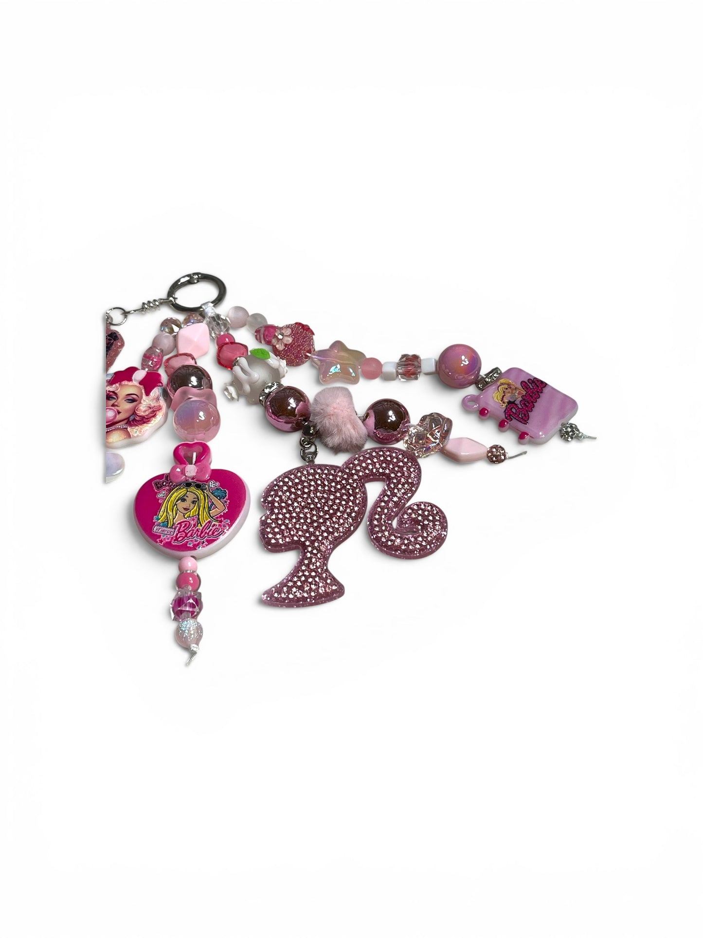 Black Barbie Bag Charm