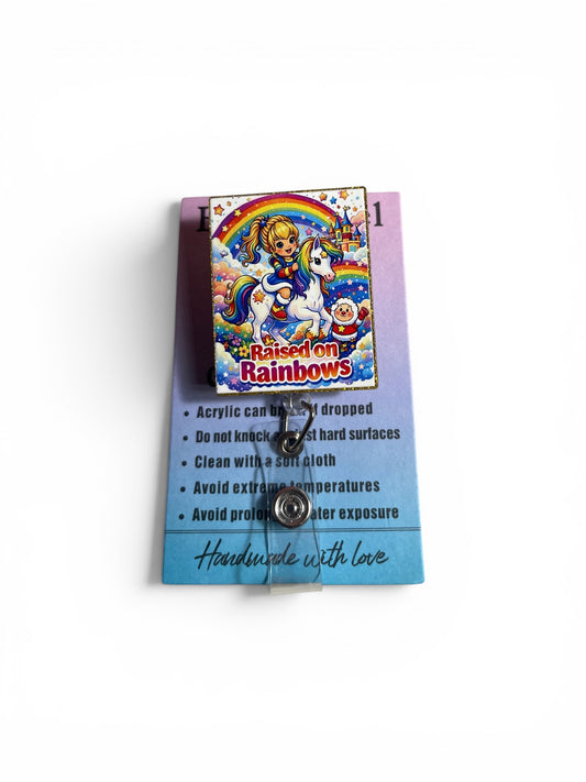 Rainbow Brite Badge Reel