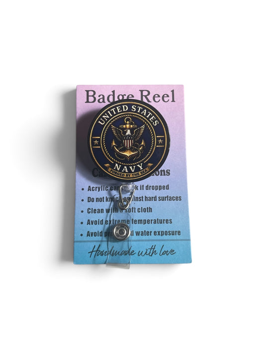 US Navy Badge Reel