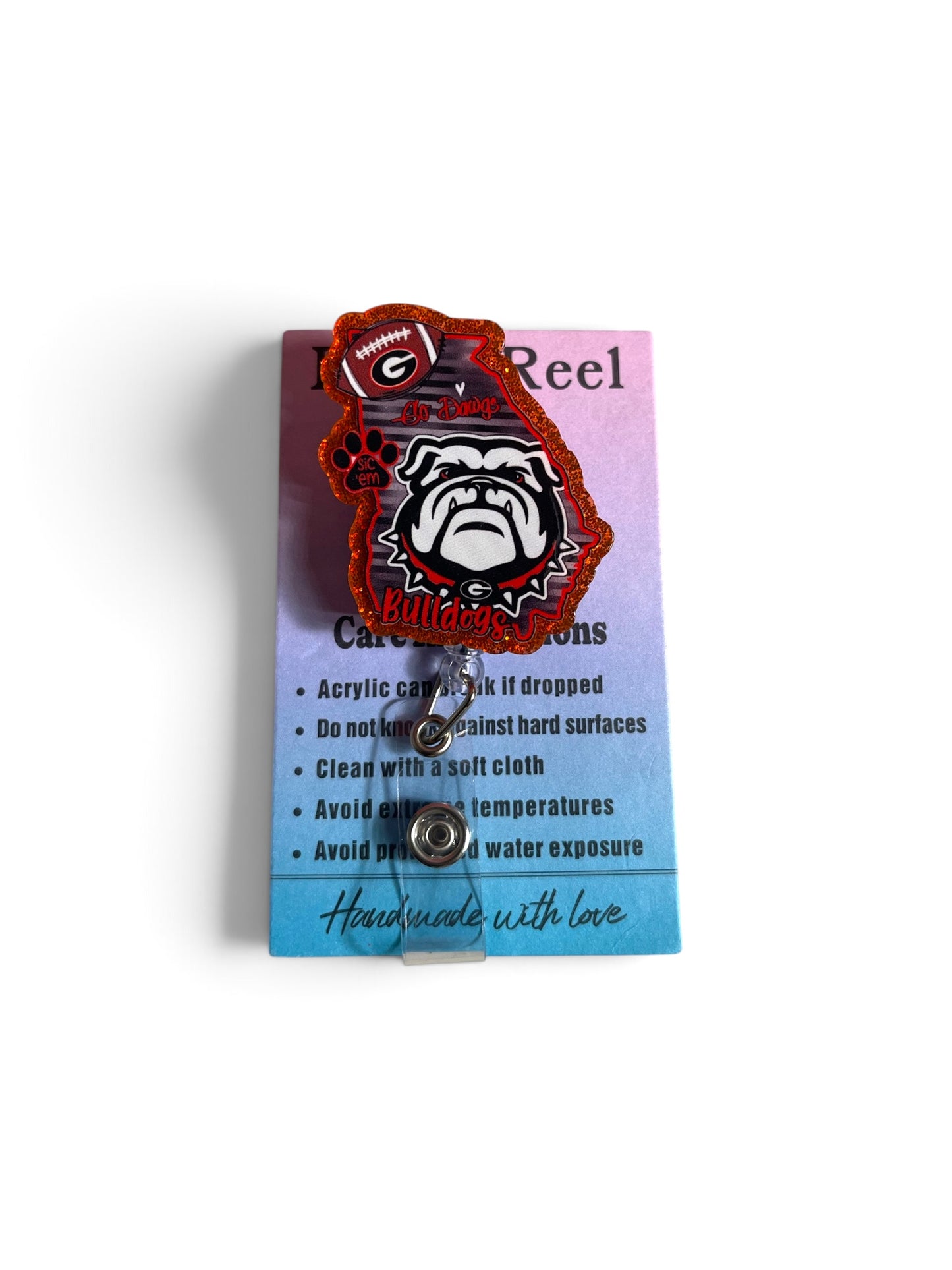 Georgia Bulldog Red Badge Reel