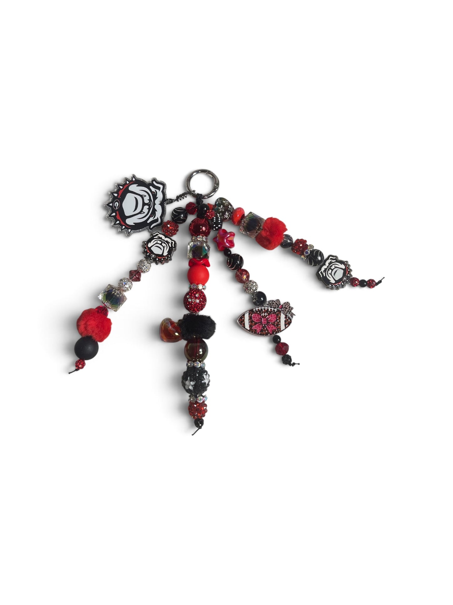 Georgia Bulldog Bag Charm