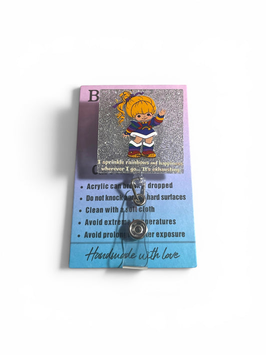 RainbowBrite Badge Reel