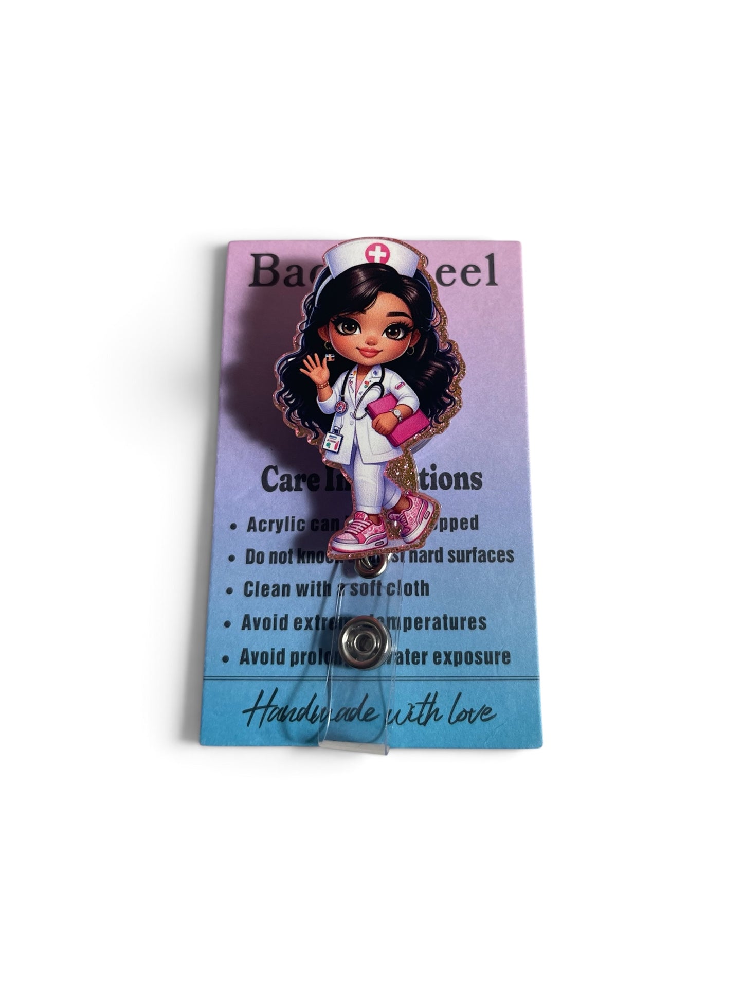 Nurse Badge Reel