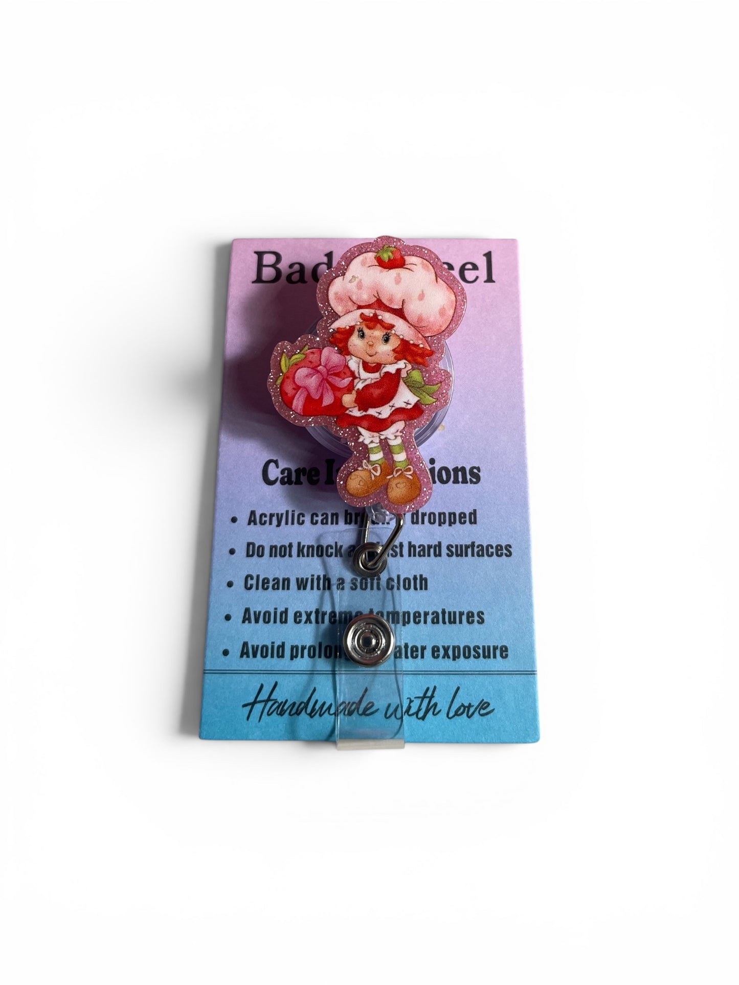 Strawberry Shortcake Badge Reel