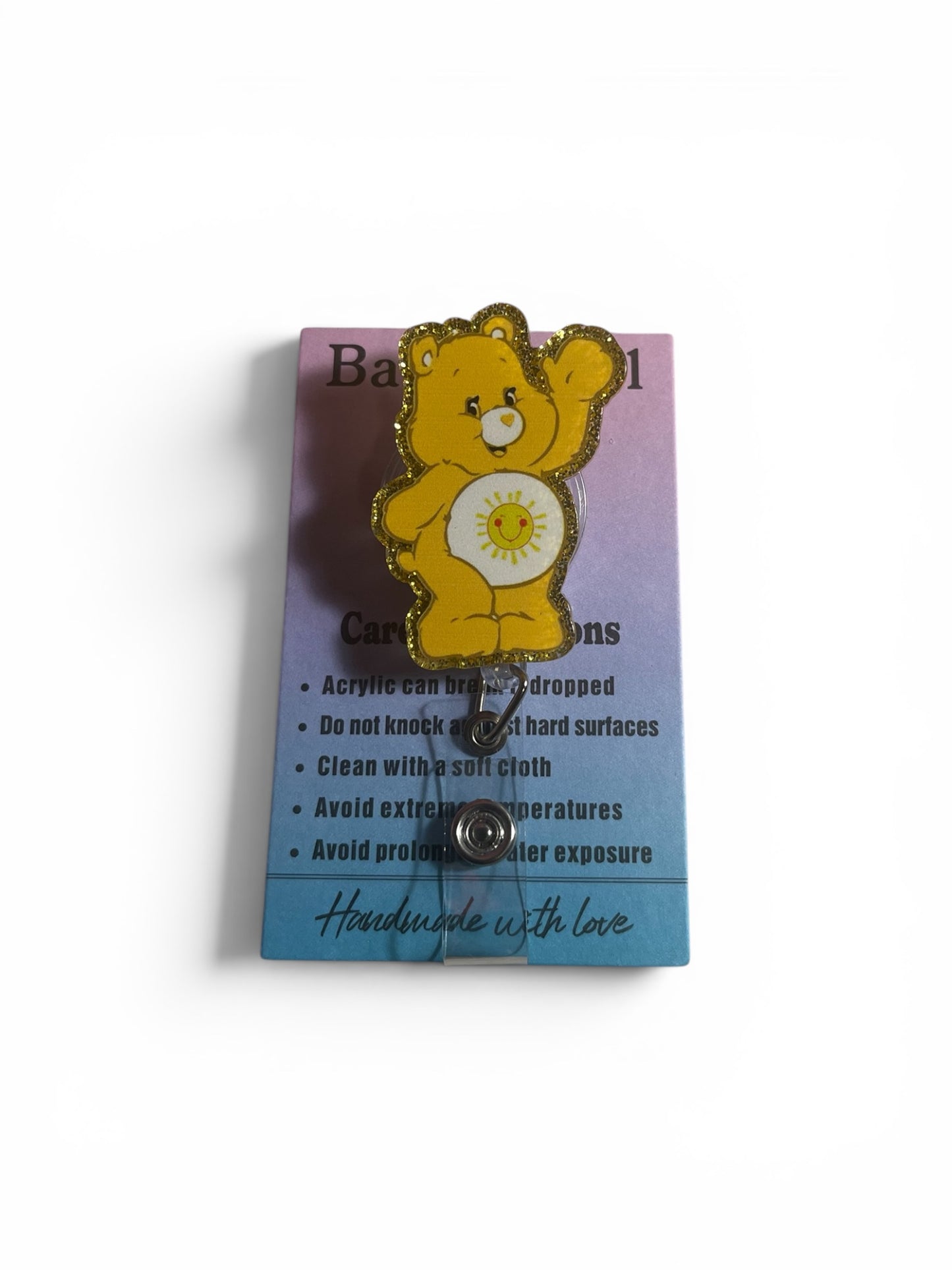 Carebear Badge Reel