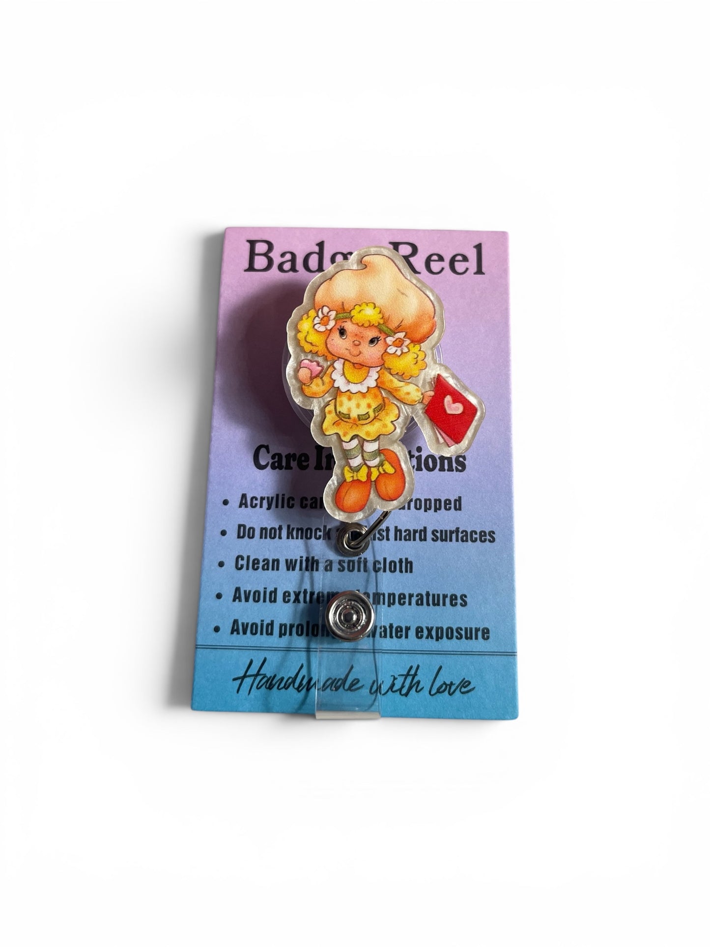 Strawberry Shortcake Badge Reel