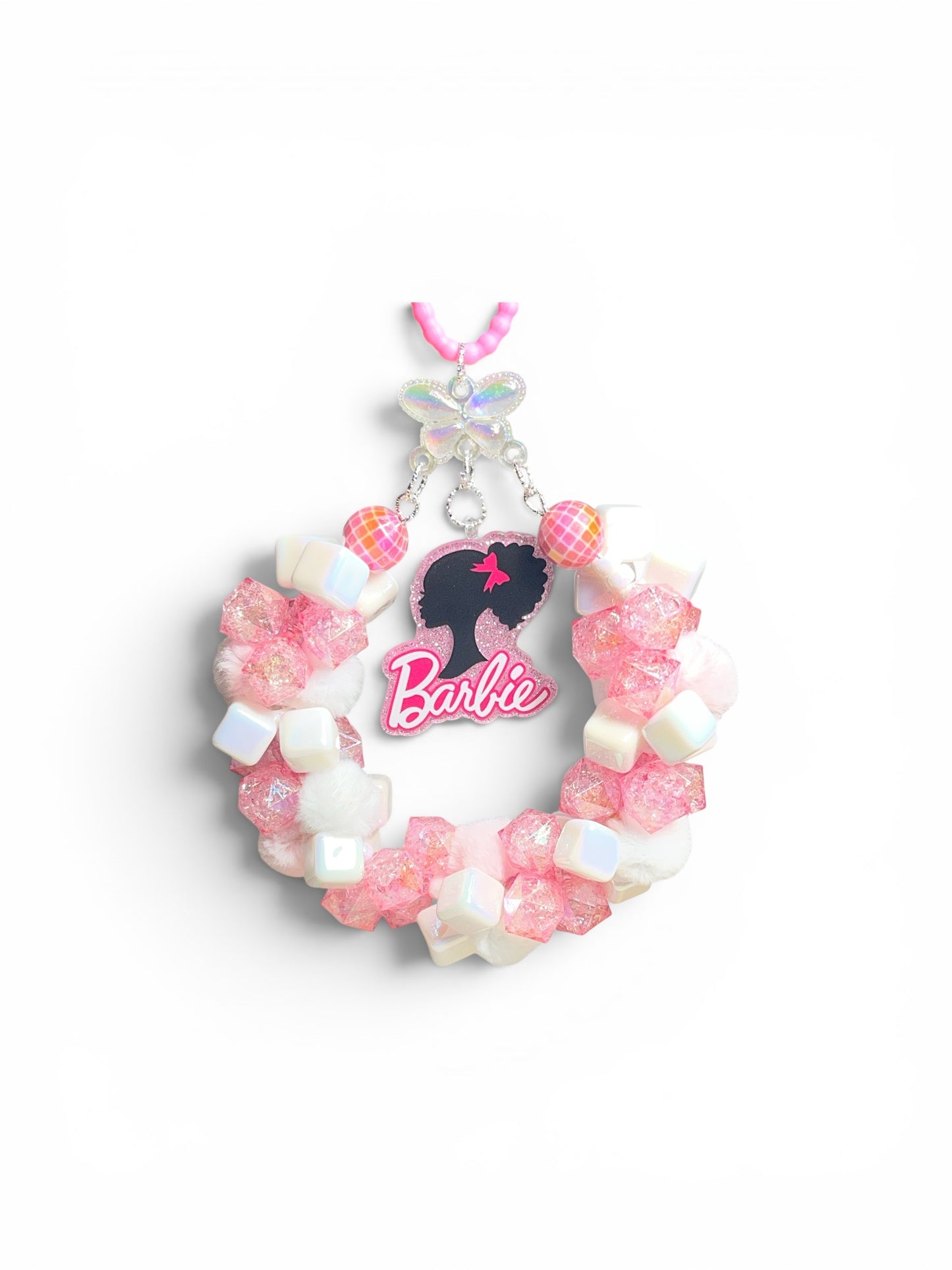 Black Barbie Rearview Mirror Hanger