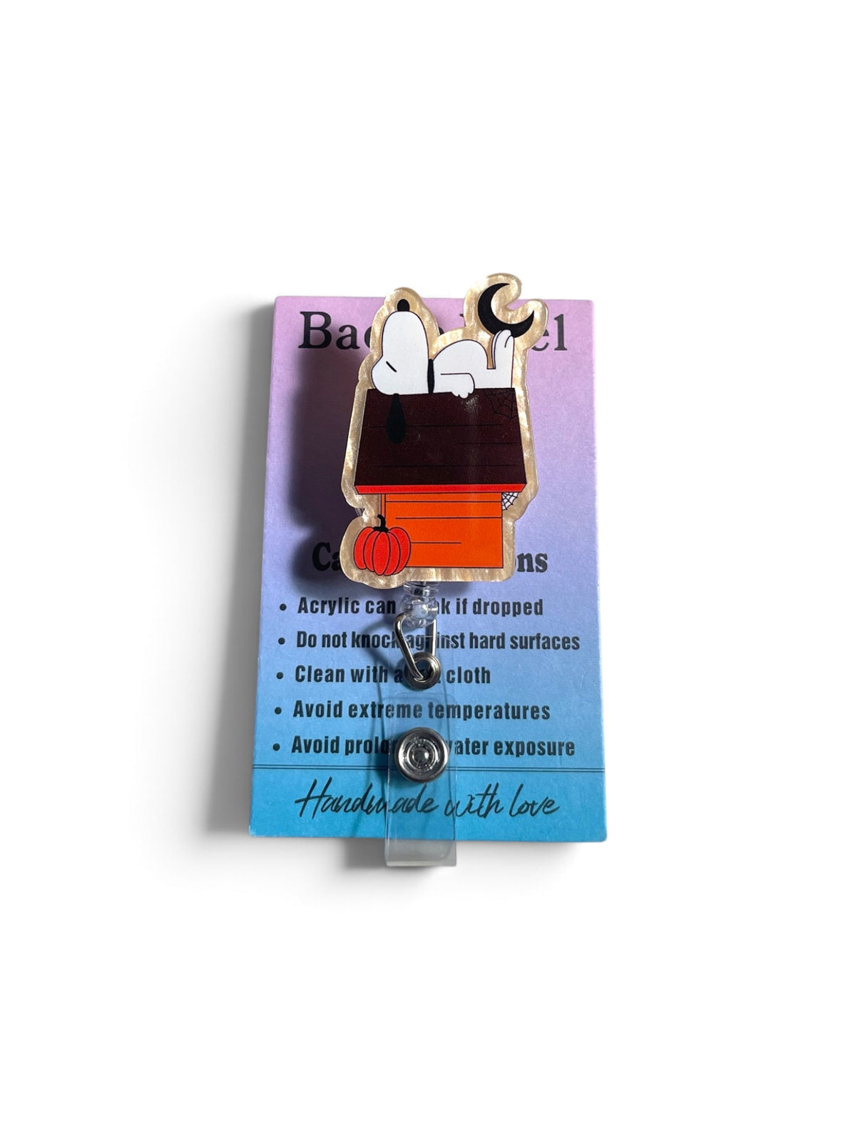 Snoopy Badge Reel