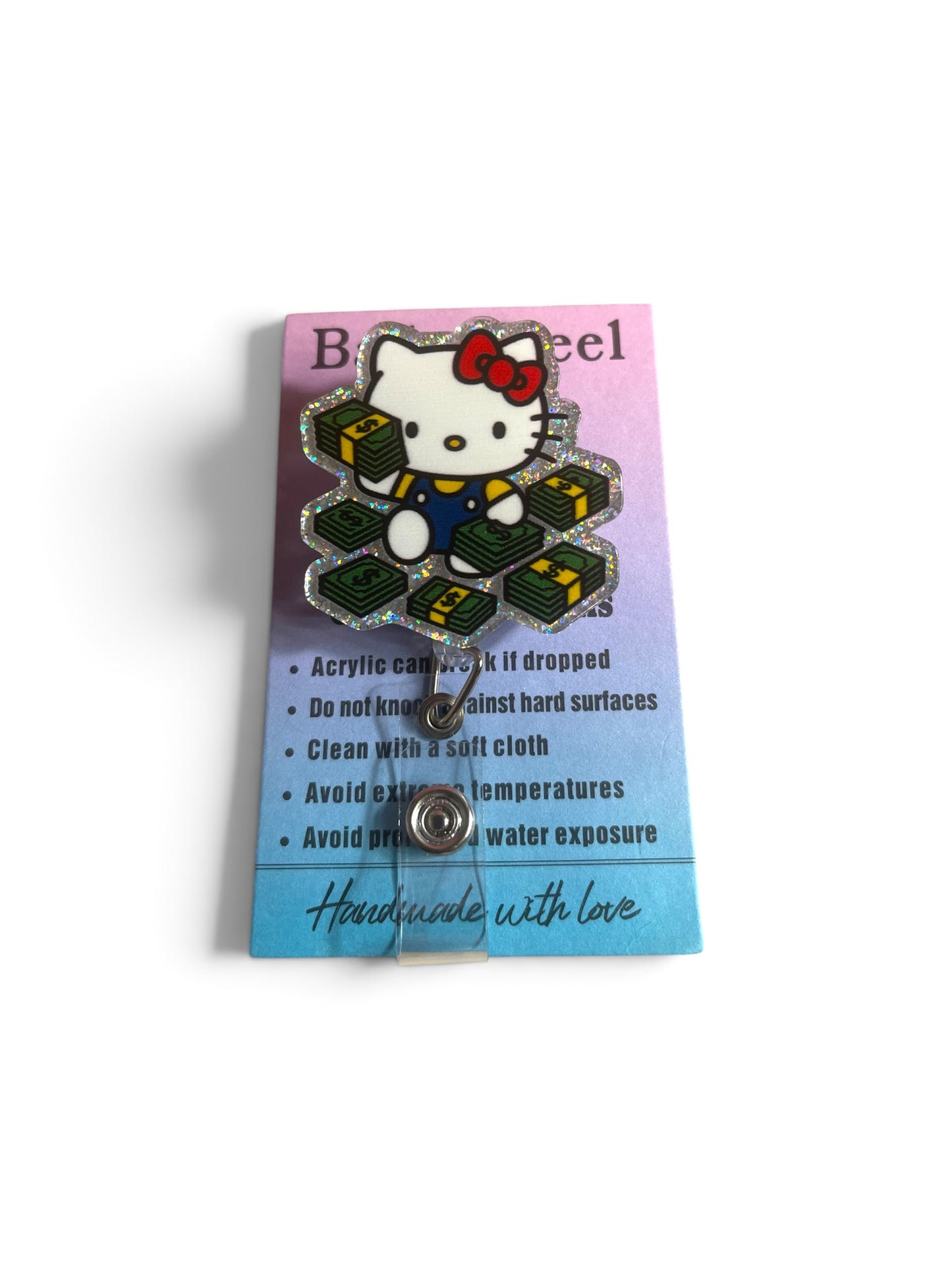 Hello Kitty Money Badge Reel