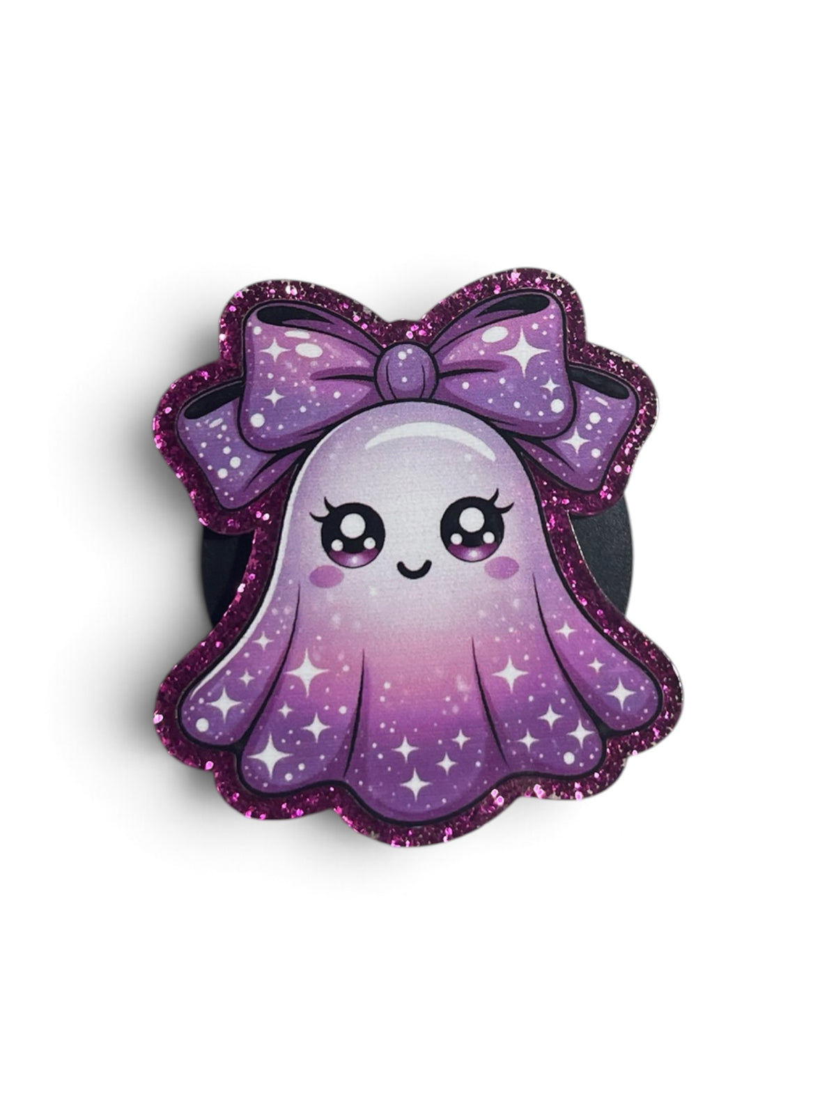 Purple Ghost Phone Grip