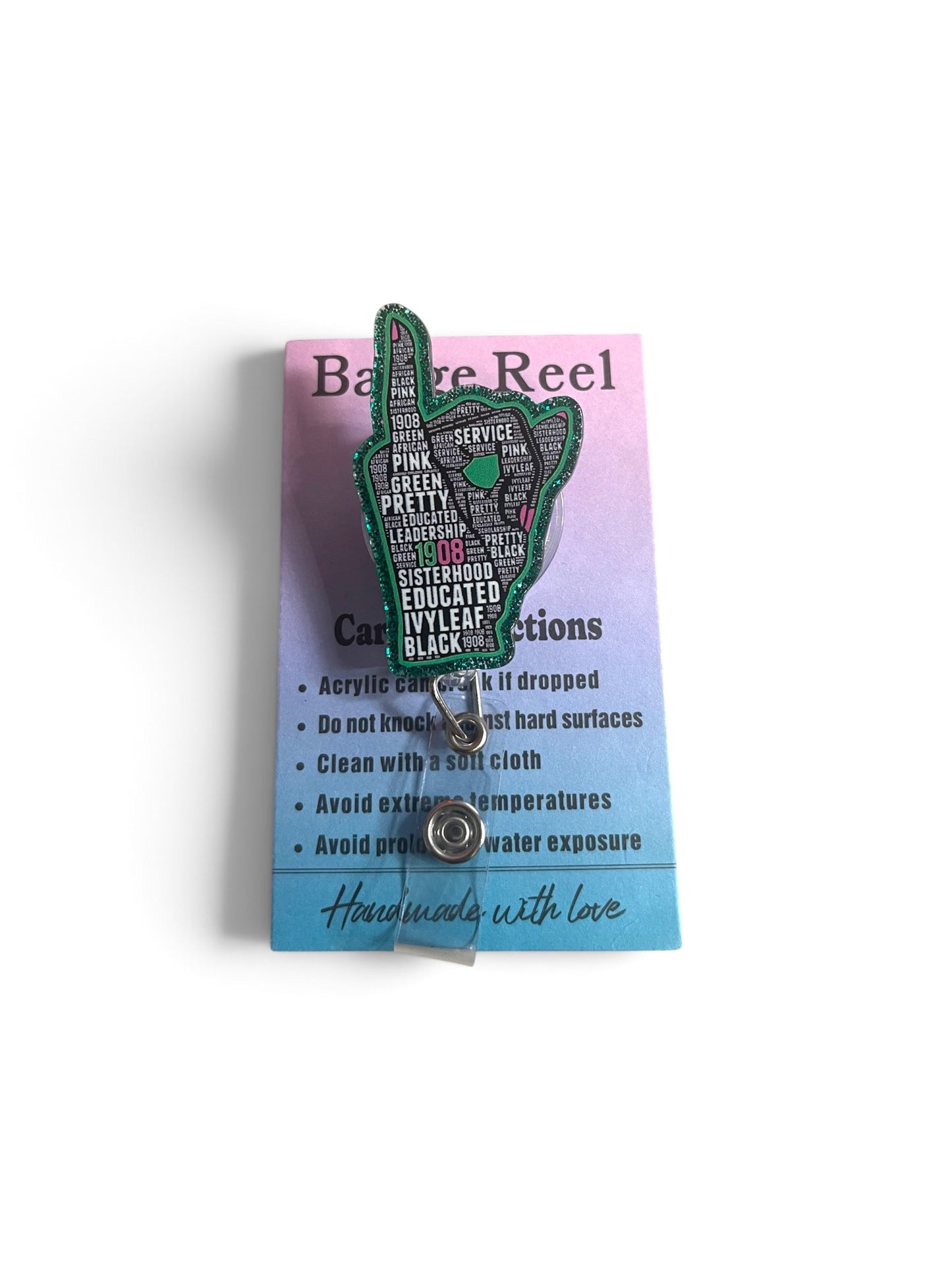 AKA Hand Badge Reel
