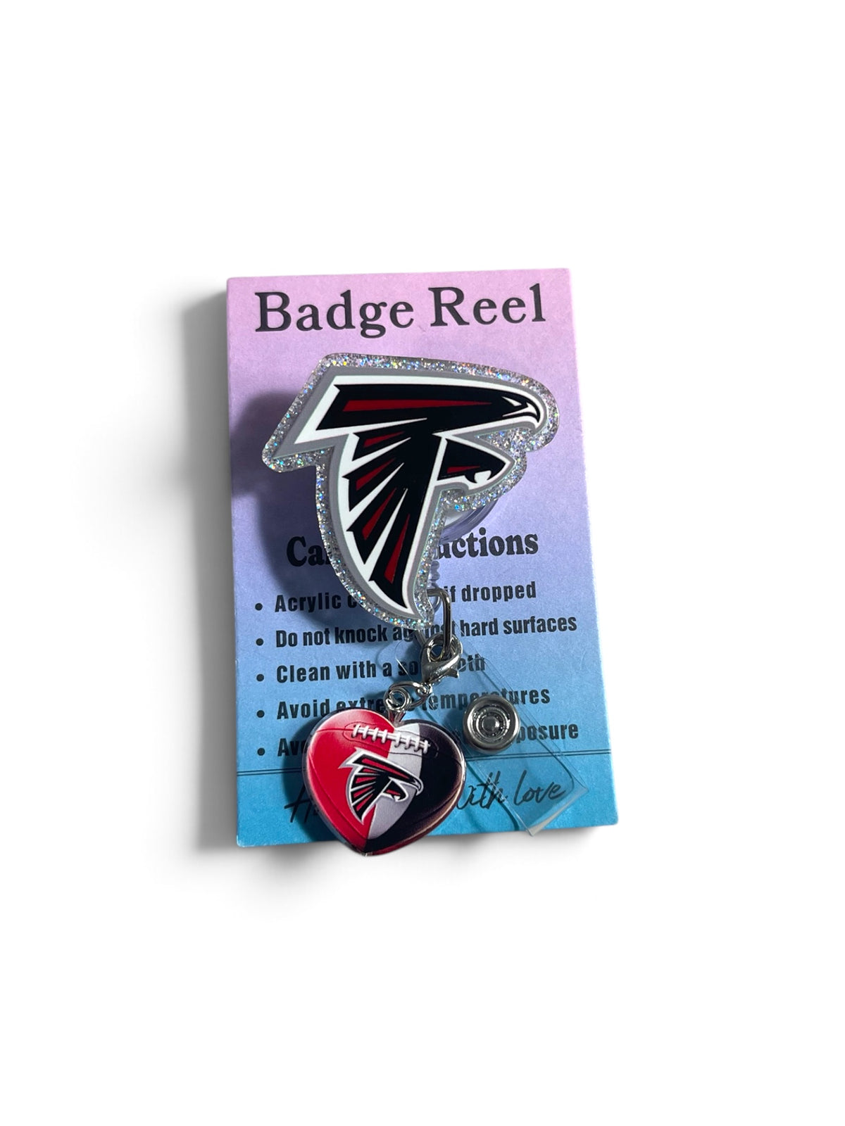 Atlanta Falcons Bird Badge Reel