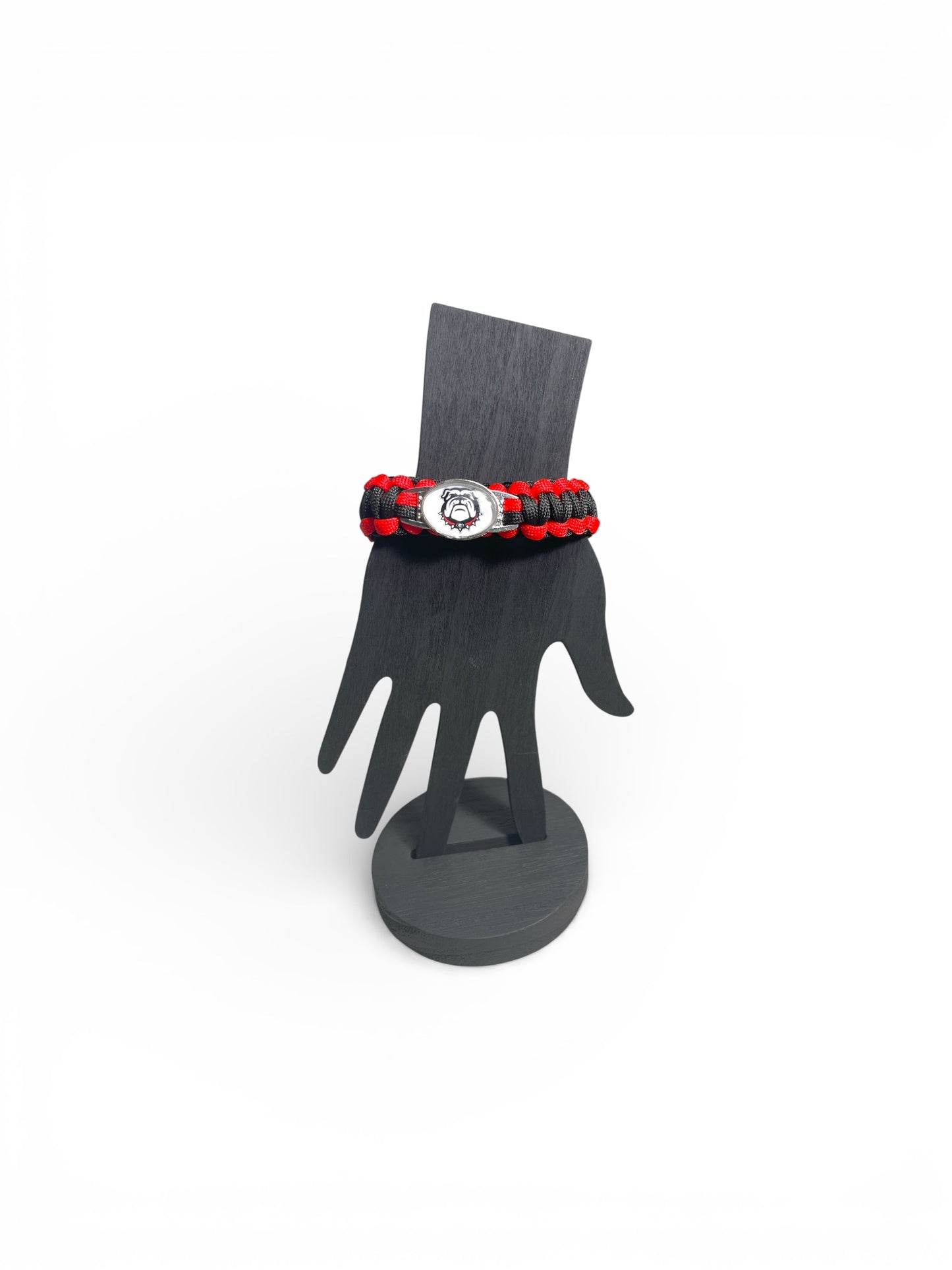 Georgia Bulldog Paracord Bracelet