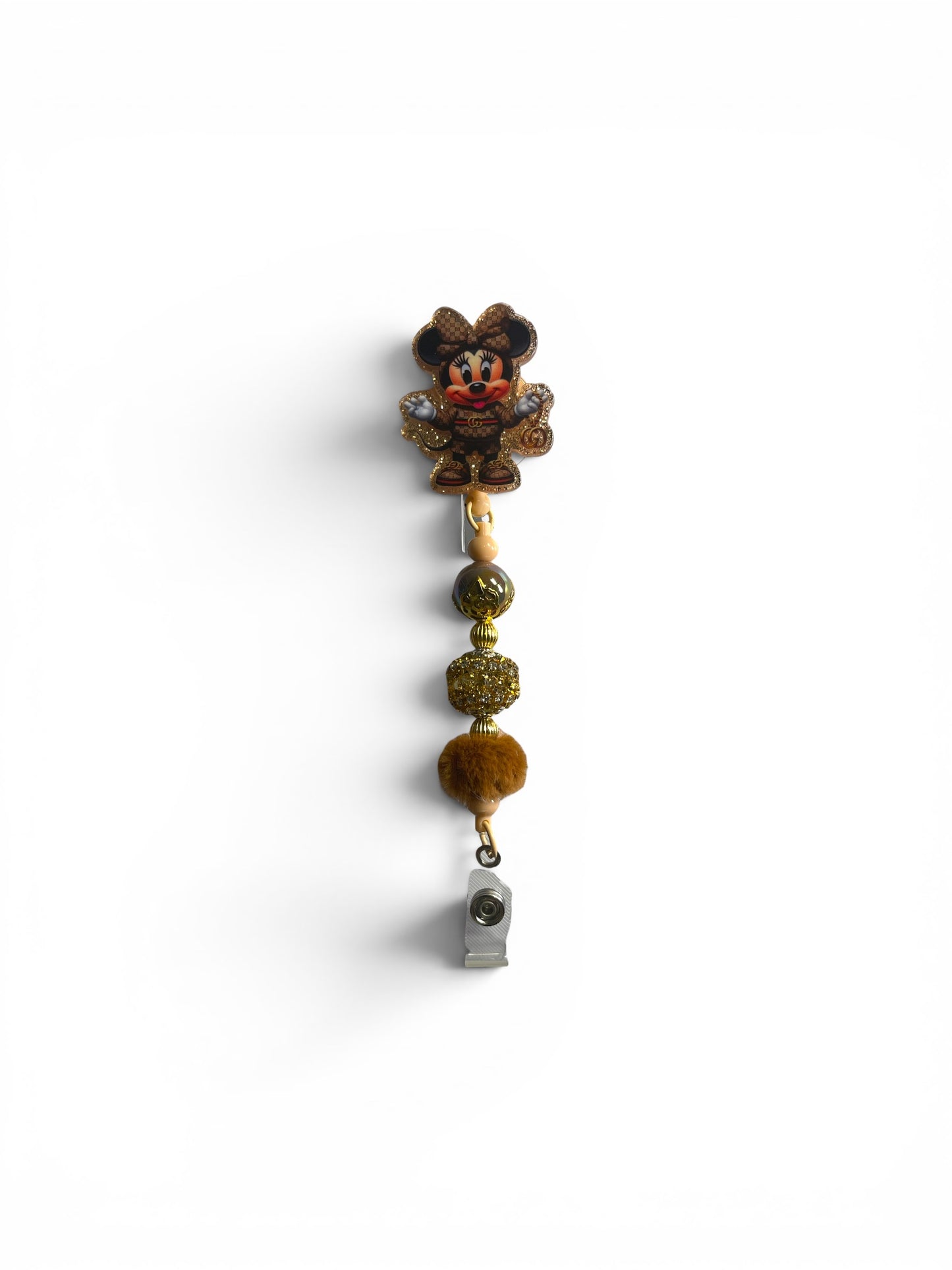 Gucci Minnie Mouse Badge Reel