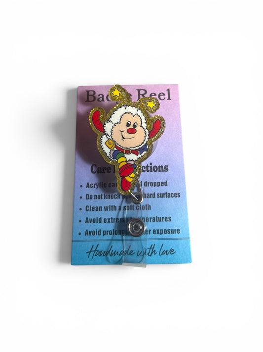 Rainbow Brite Badge Reel