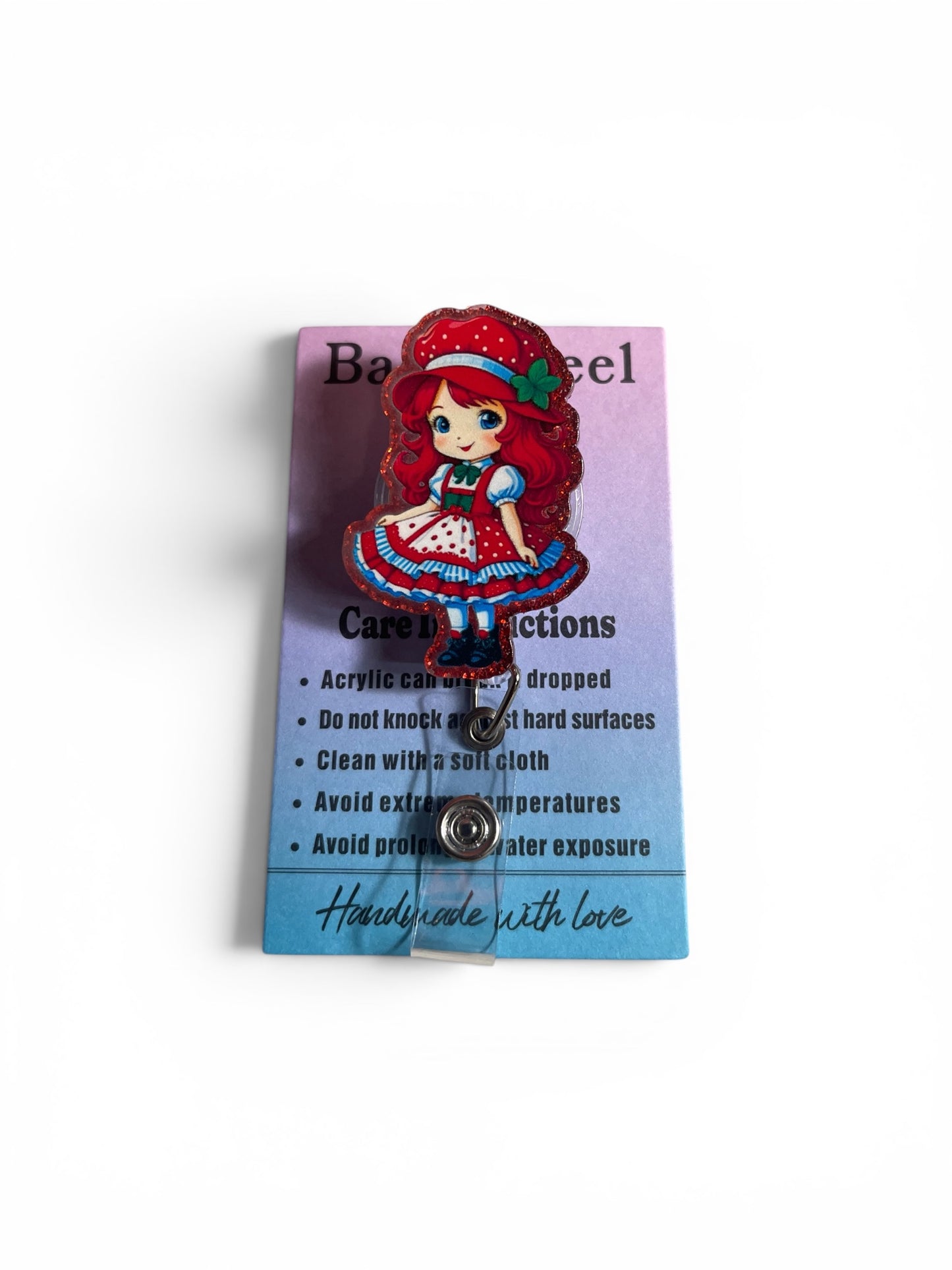 Strawberry Shortcake Badge Reel
