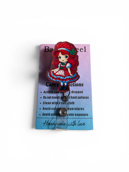 Strawberry Shortcake Badge Reel