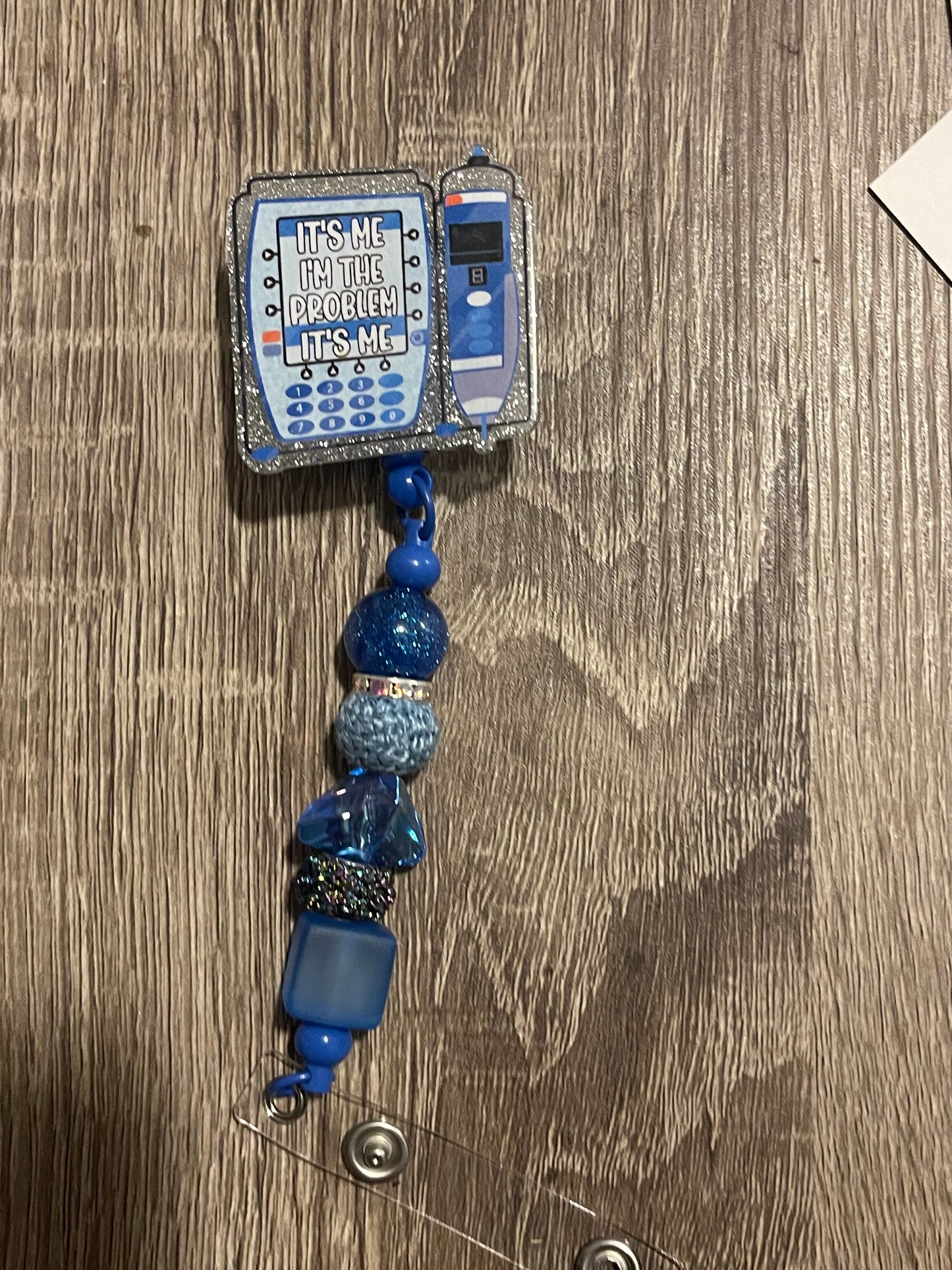 IV Pump Healthcare Badge Reels
