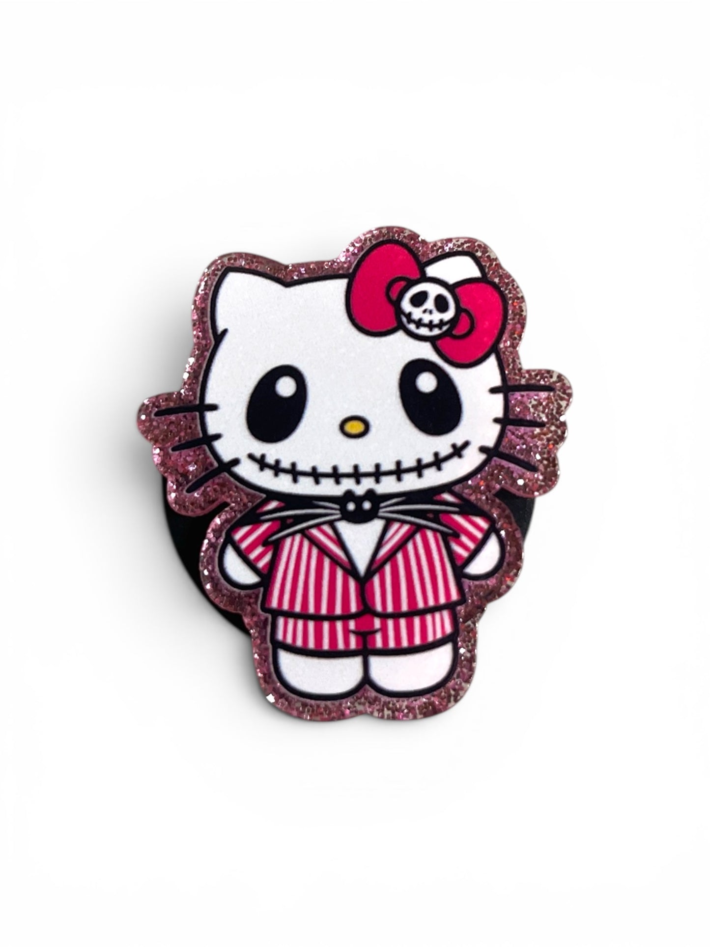 Hello Kitty and Jack Skelton Phone Grip
