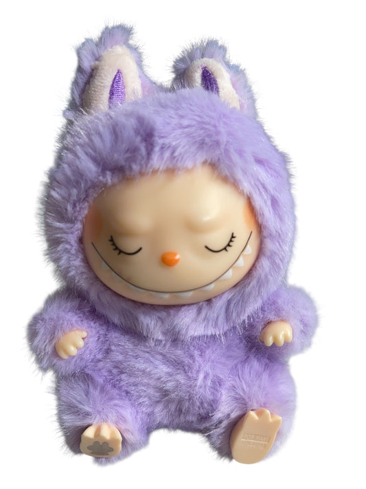 Labubu/Lafufu Purple Have A Seat Keychain