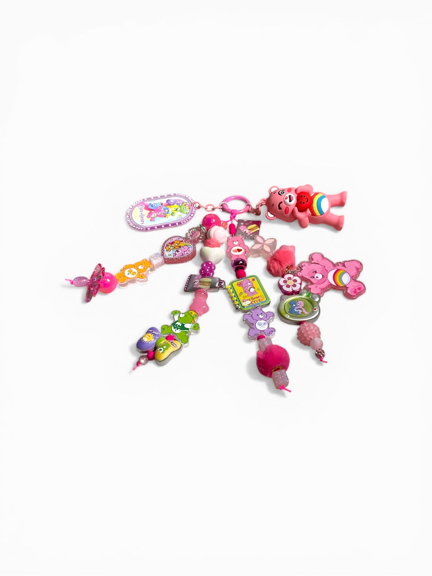 Cheer Care Bear Bag Charm