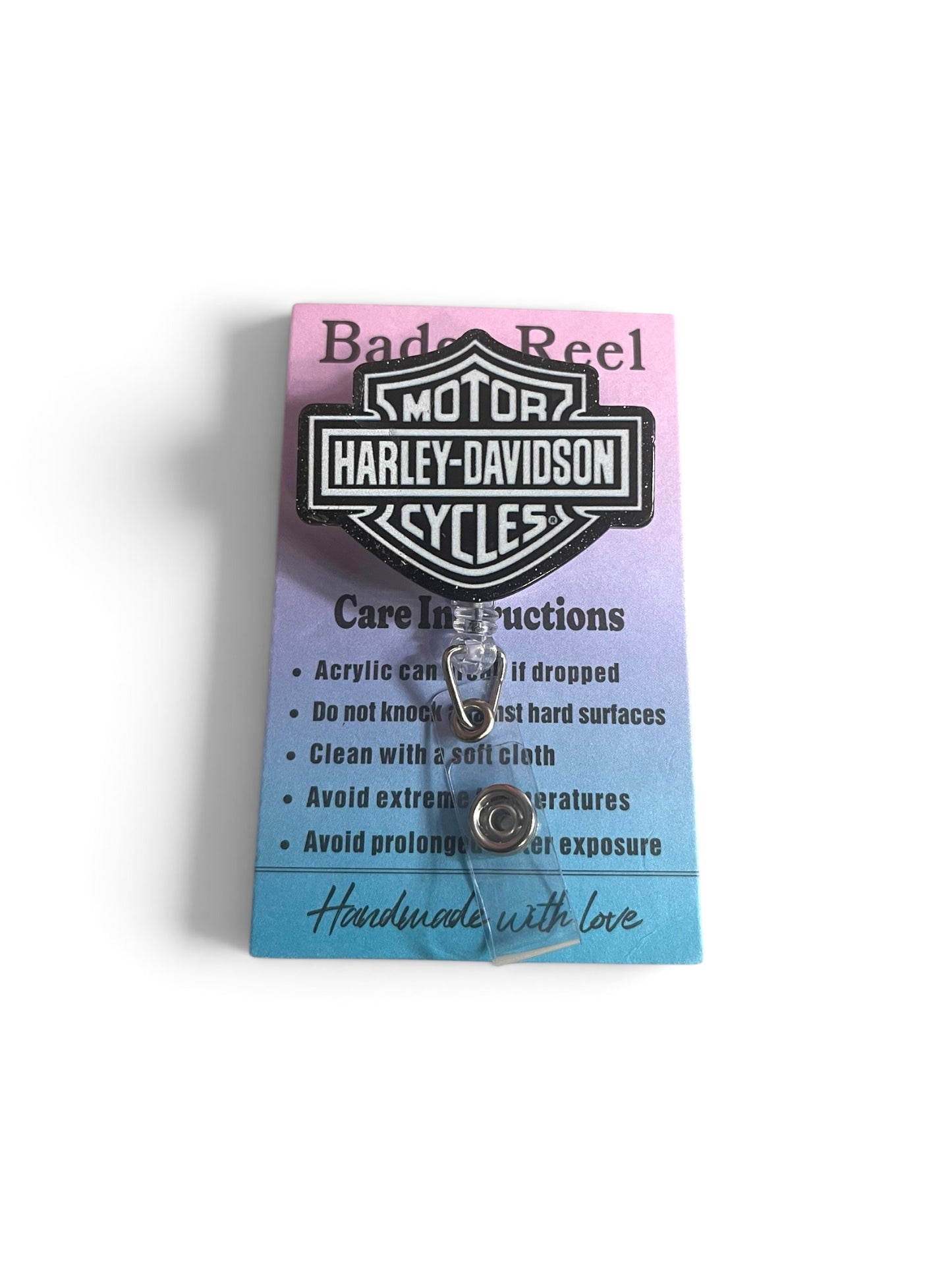 Harley Davidson Badge Reel