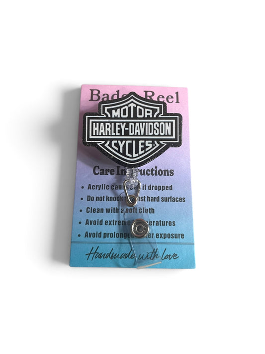 Harley Davidson Badge Reel