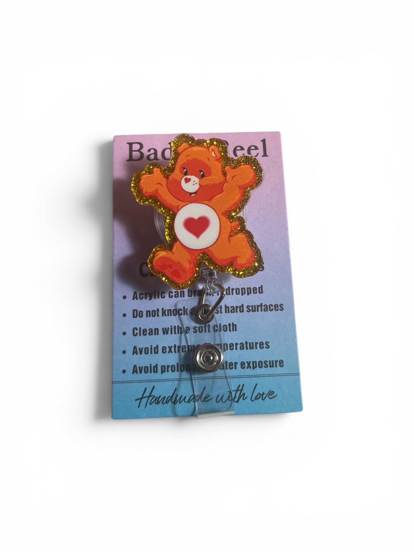 Carebear Badge Reel