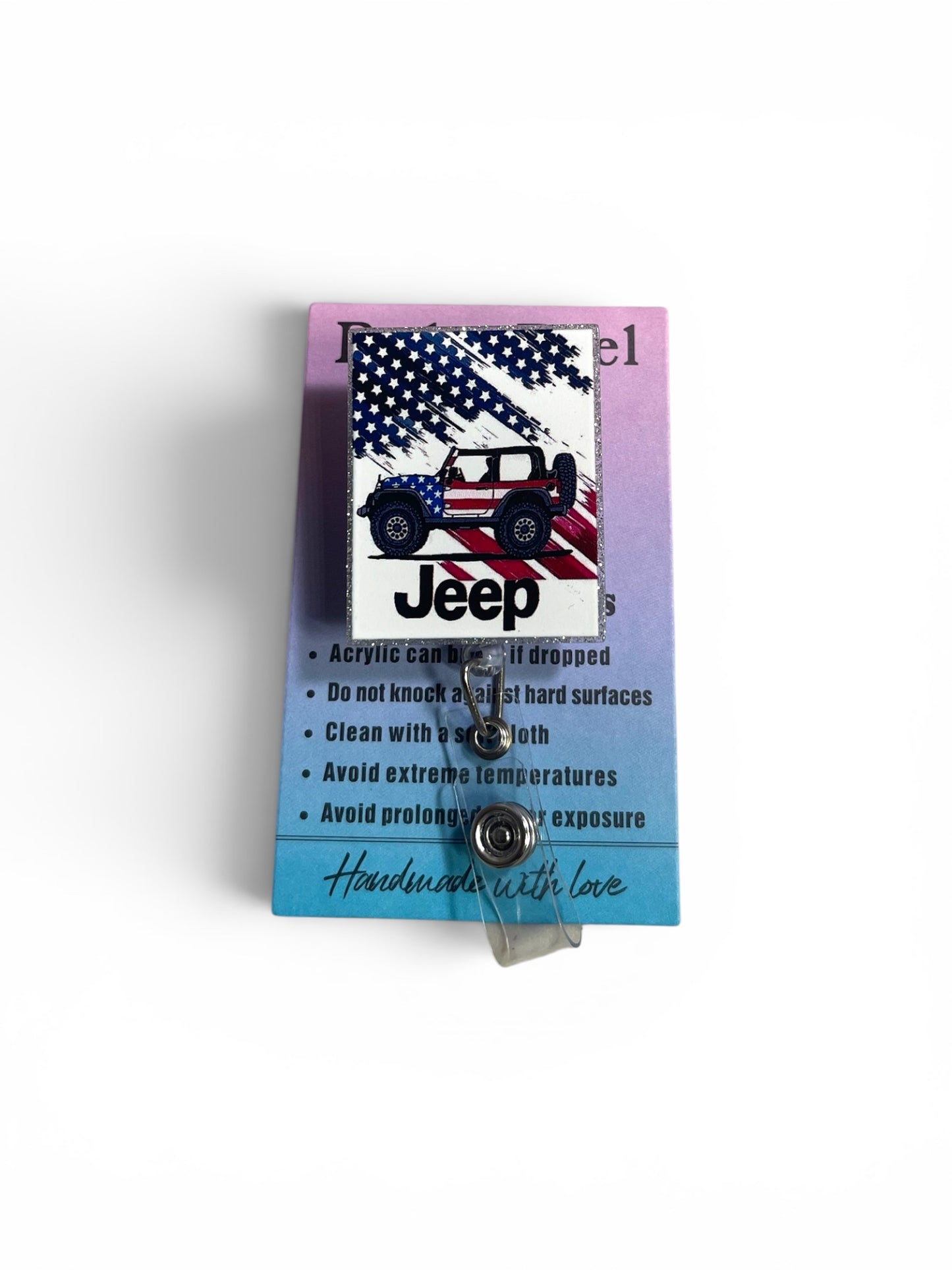 American Jeep Badge Reel