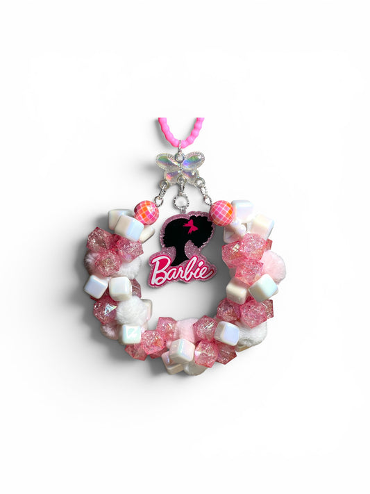 Black Barbie Rearview Mirror Hanger