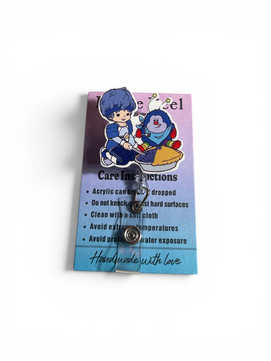Rainbow Brite Badge Reel