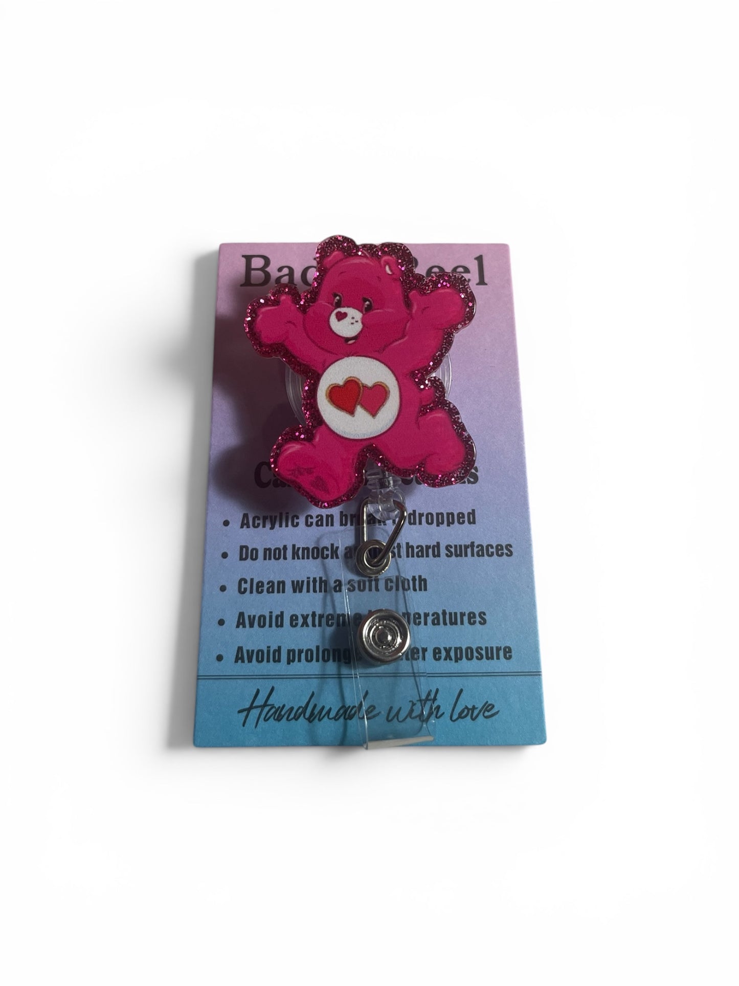 Carebear Badge Reel