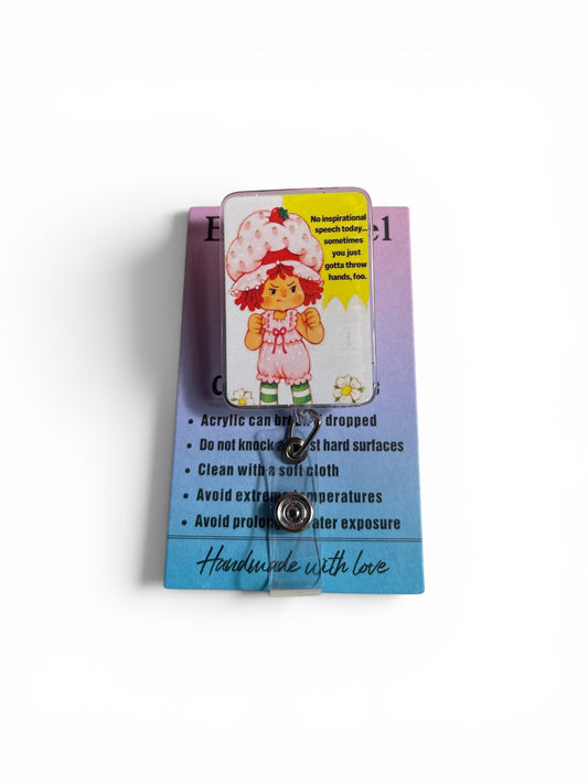 Strawberry Shortcake Badge Reel