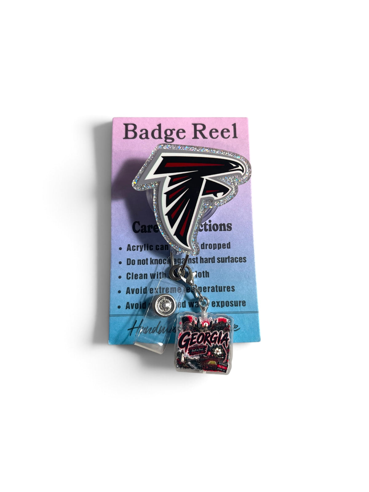 Atlanta Falcons Bird Badge Reel