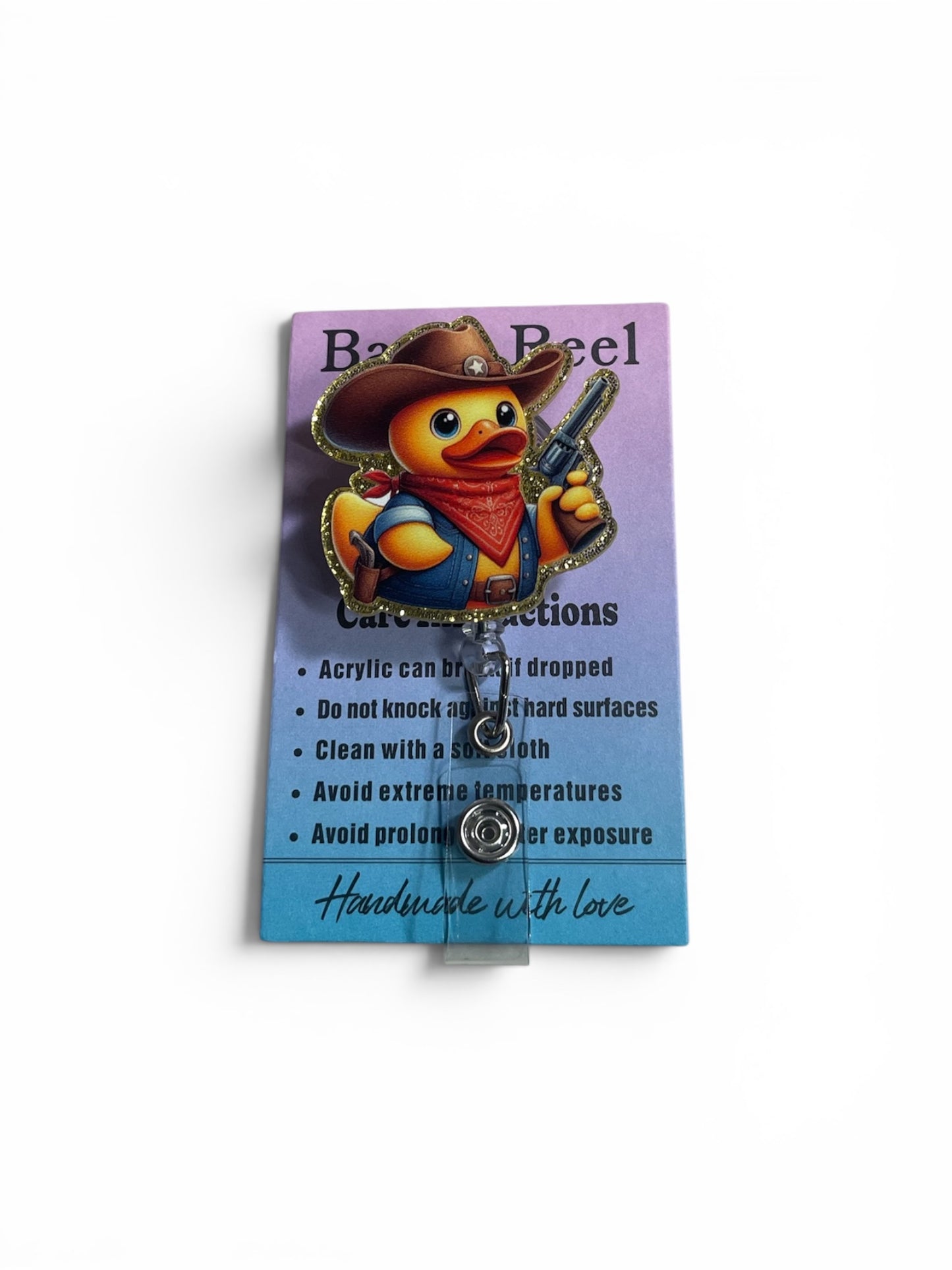 Western Duck Badge Reel