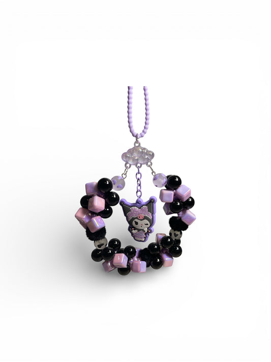 Kuromi Rearview Mirror Hanger