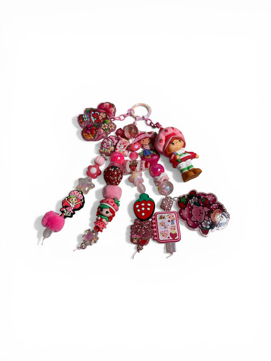 Strawberry Shortcake Bag Charm