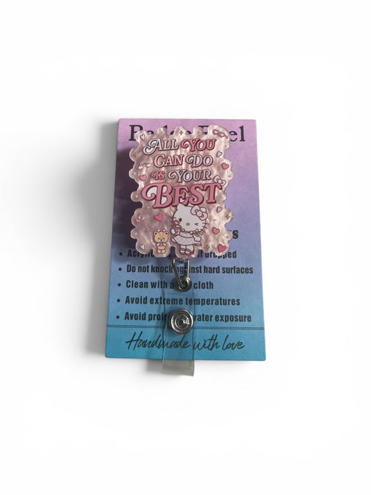 Hello Kitty Badge Reel
