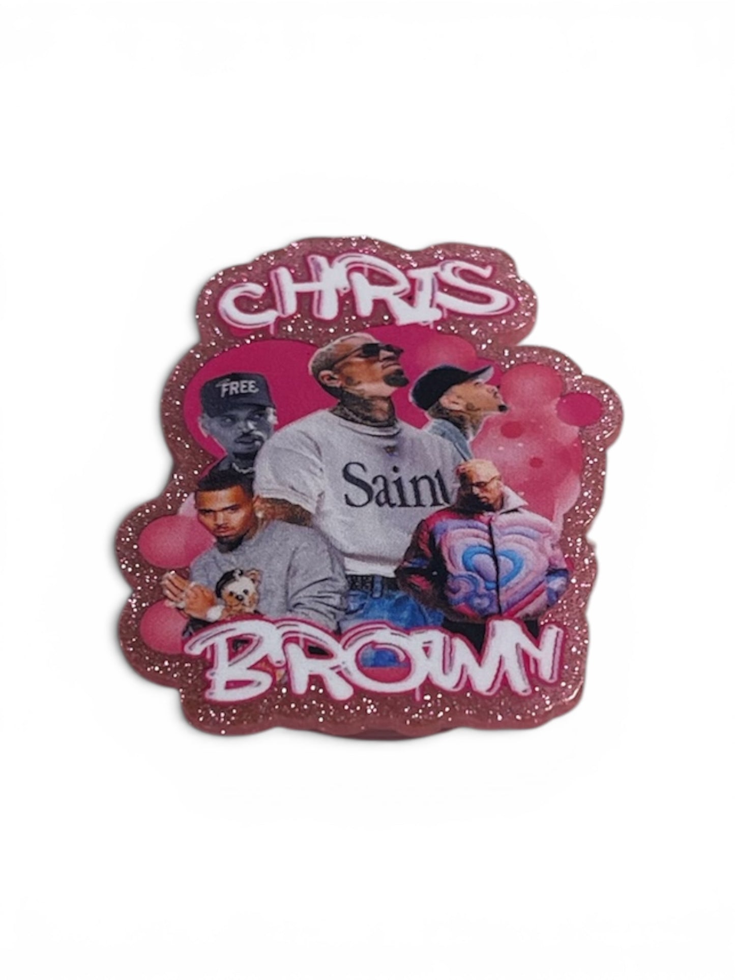 Chris Brown Pink Phone Grip