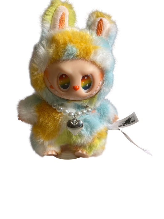 Multi-Color Labubu/Lafufu Keychain with Necklace