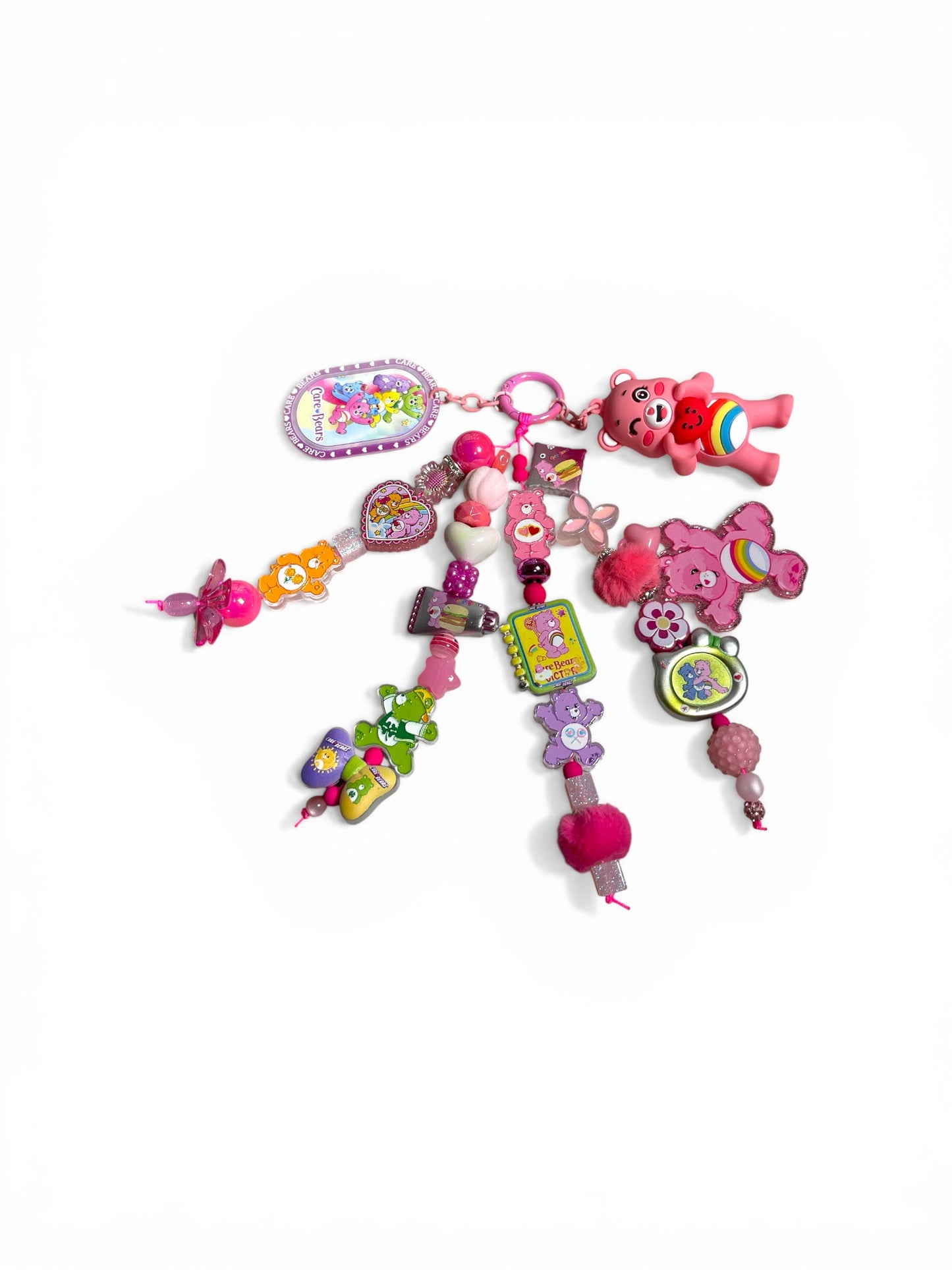Cheer Care Bear Bag Charm