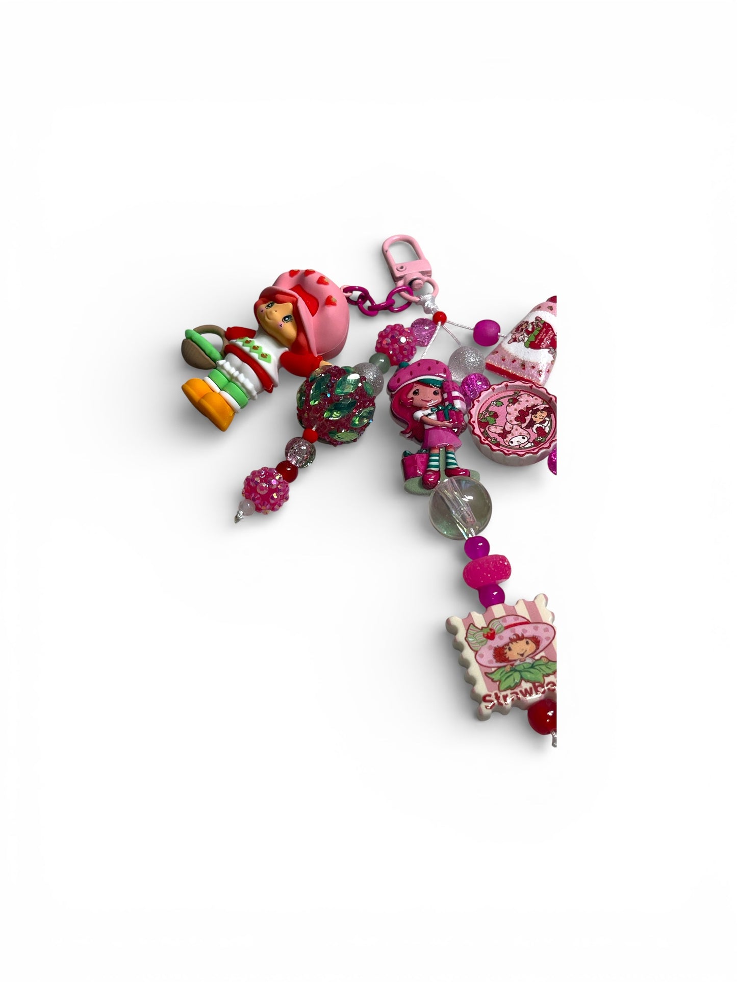 Strawberry Shortcake Bag Charm