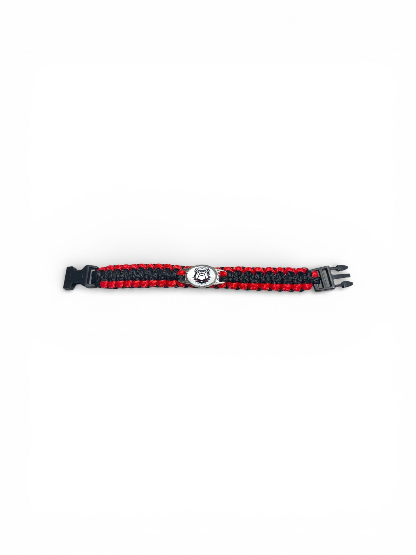 Georgia Bulldog Paracord Bracelet