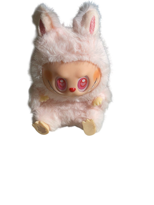 Sitting Pink Labubu/Lafufu