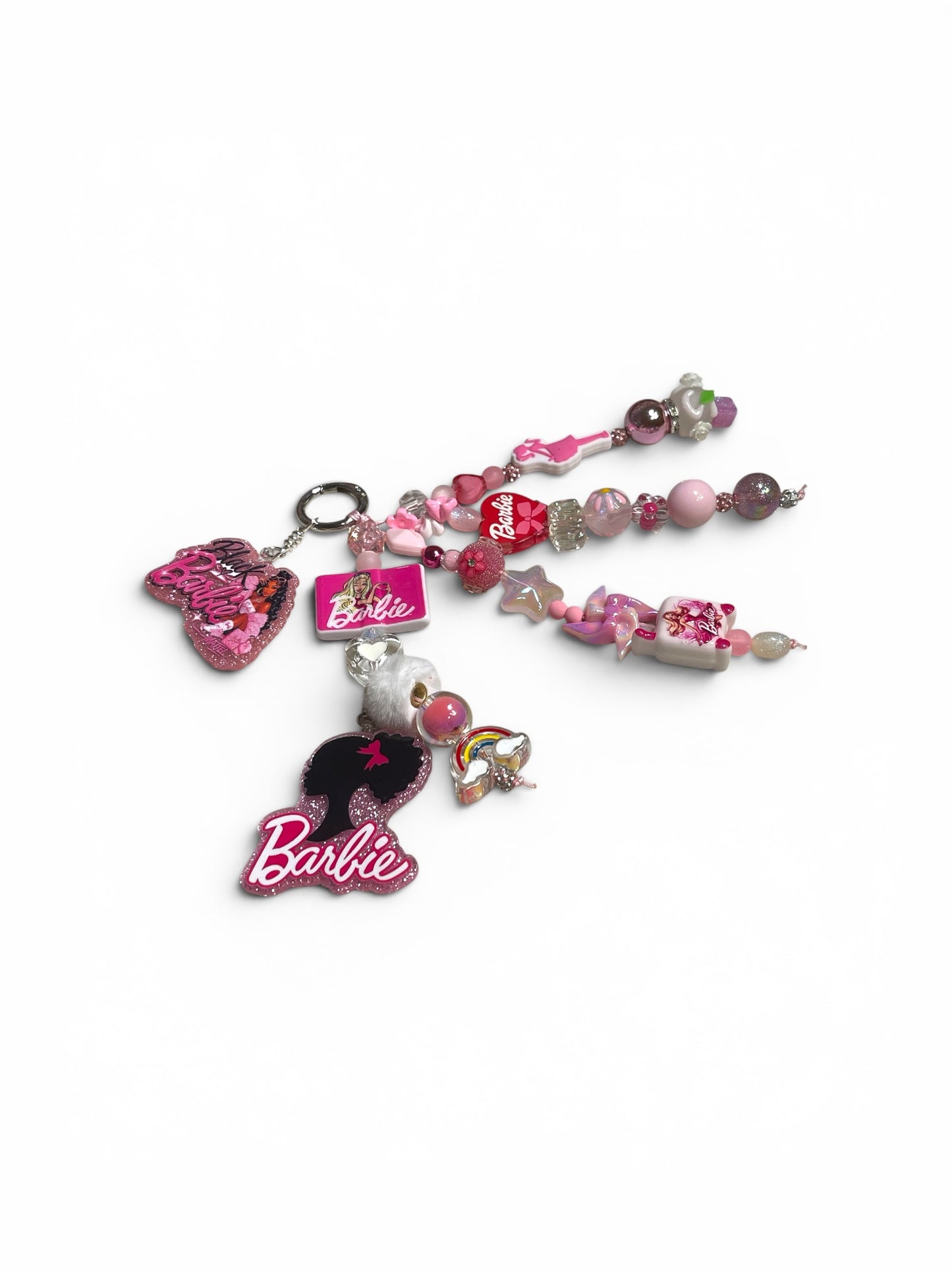 Black Barbie Bag Charm