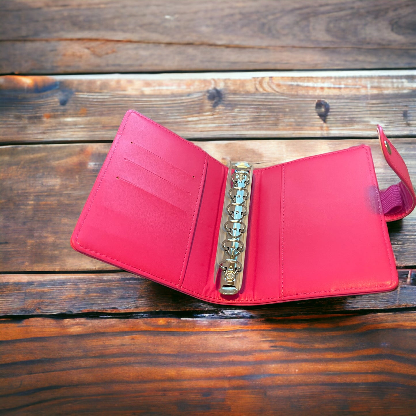 Hot Pink Budget Binder A7 Size