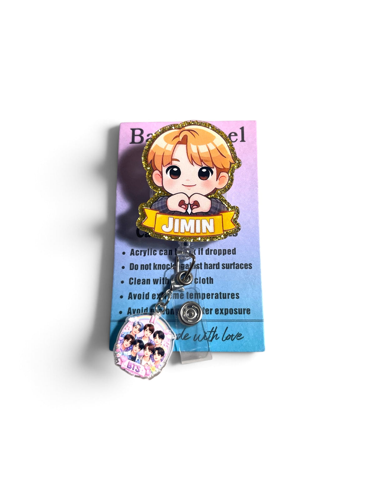 Jimin BTS Badge Reel