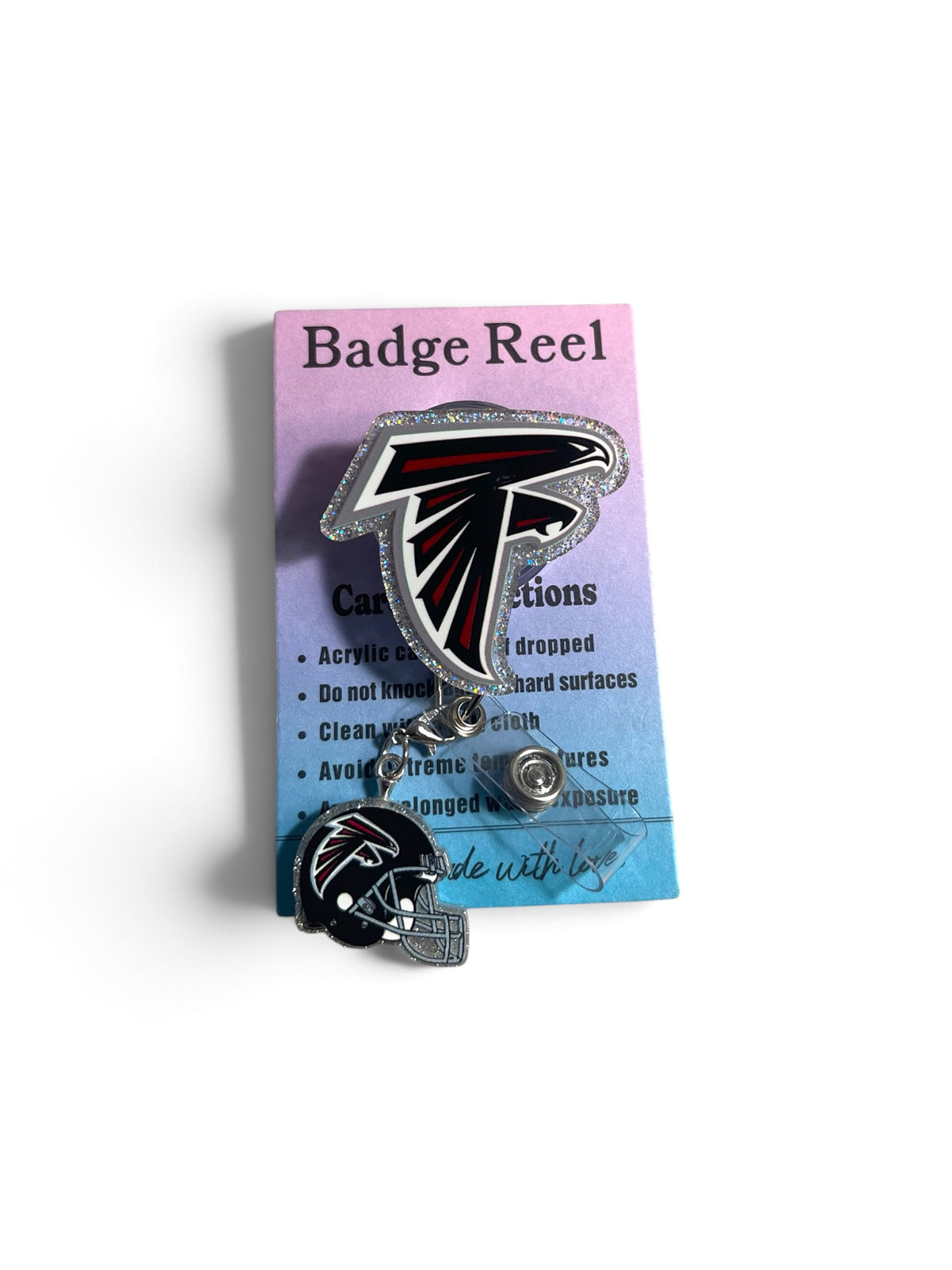 Atlanta Falcons Bird Badge Reel